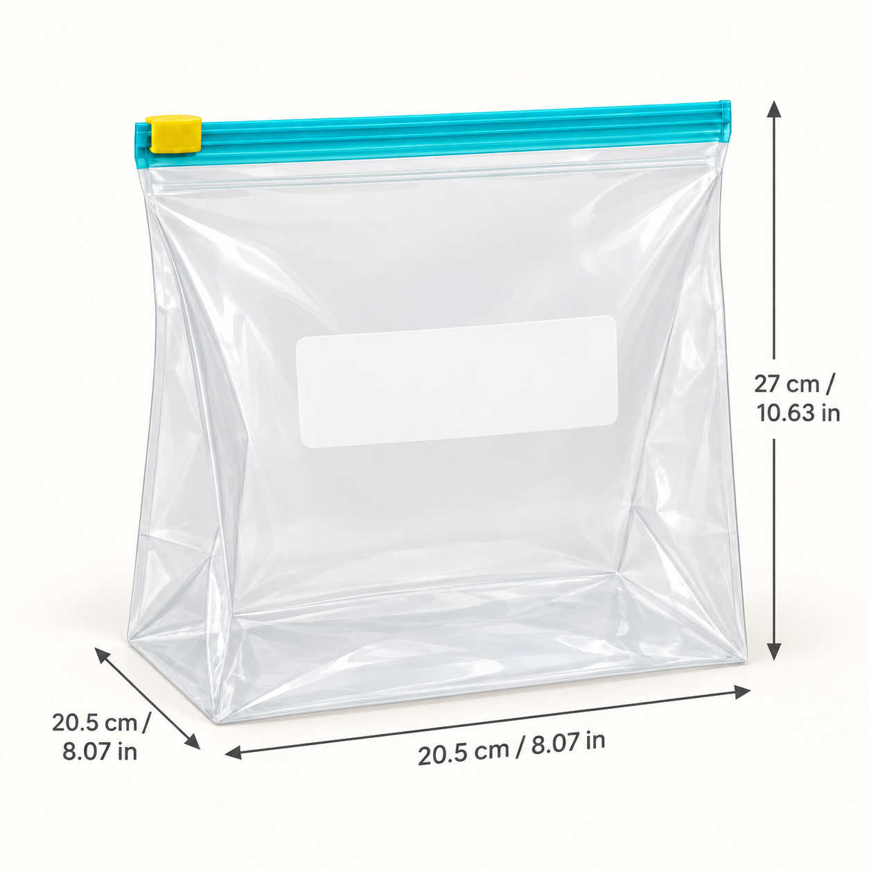 Small Slider-Zip Storage Bags