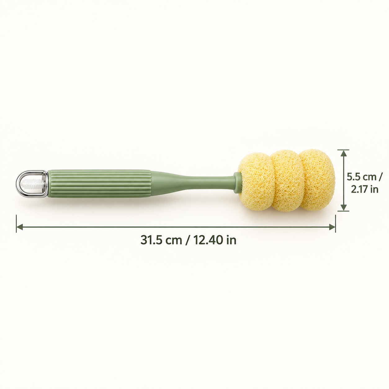 Multifunctional Deep Cup & Glass Cleaning Brush