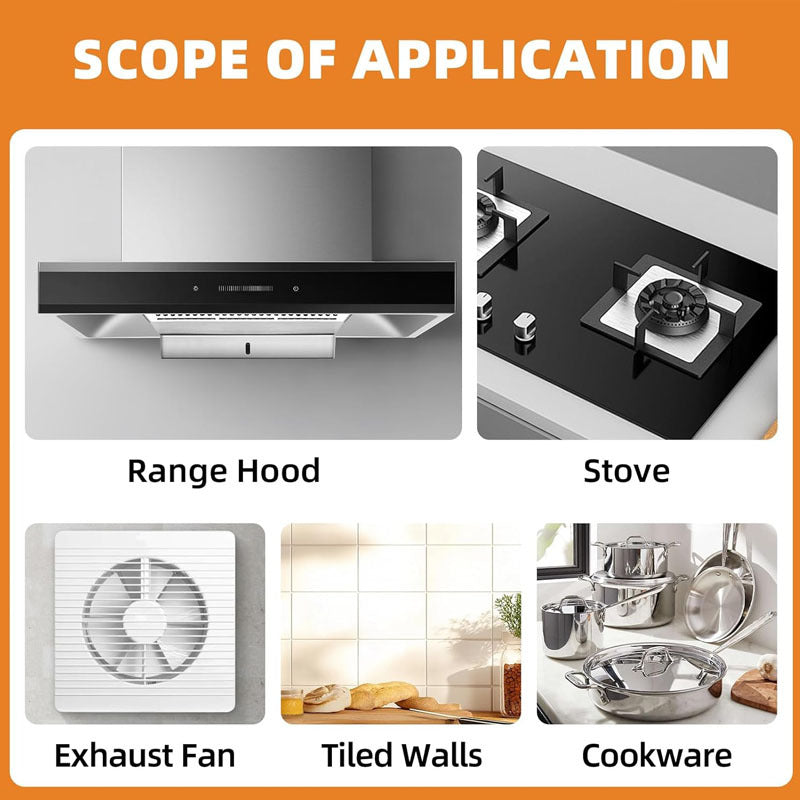 120ml Kitchen Degreaser Spray, Antibacterial Lemon Cleaner, Quick Grease Removal, 99.9% Sterilization, No Residue, Gentle on Hands