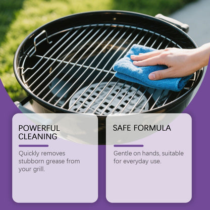 Powerful Grill Degreaser Spray for Tough Grease & Grime