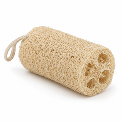 Natural Loofah Dish Scrubber with Hanging Loop