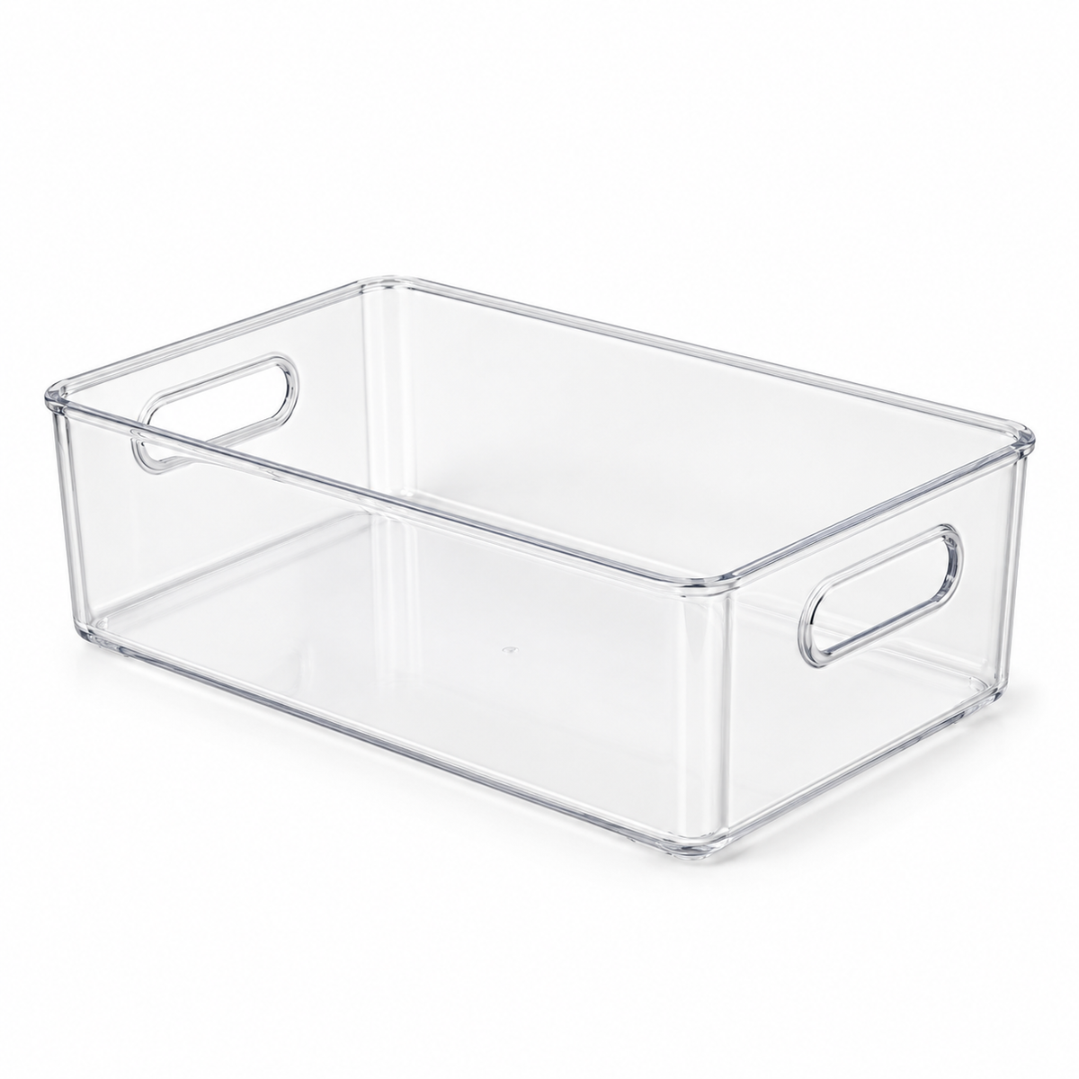 Medium Storage Organizer Bin with Dual Handles