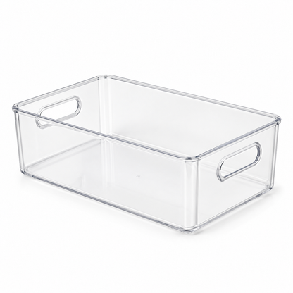 Medium Storage Organizer Bin with Dual Handles