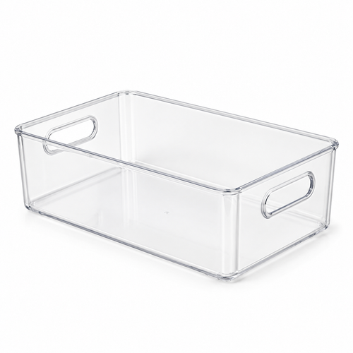 Medium Storage Organizer Bin with Dual Handles