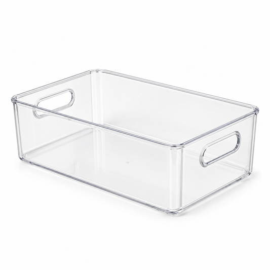 Medium Storage Organizer Bin with Dual Handles