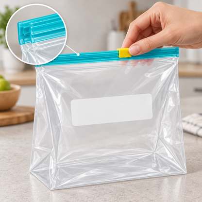 Small Slider-Zip Storage Bags