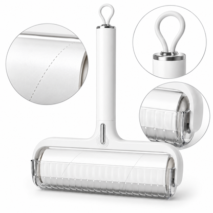 Wide-Cover Handheld Lint Roller