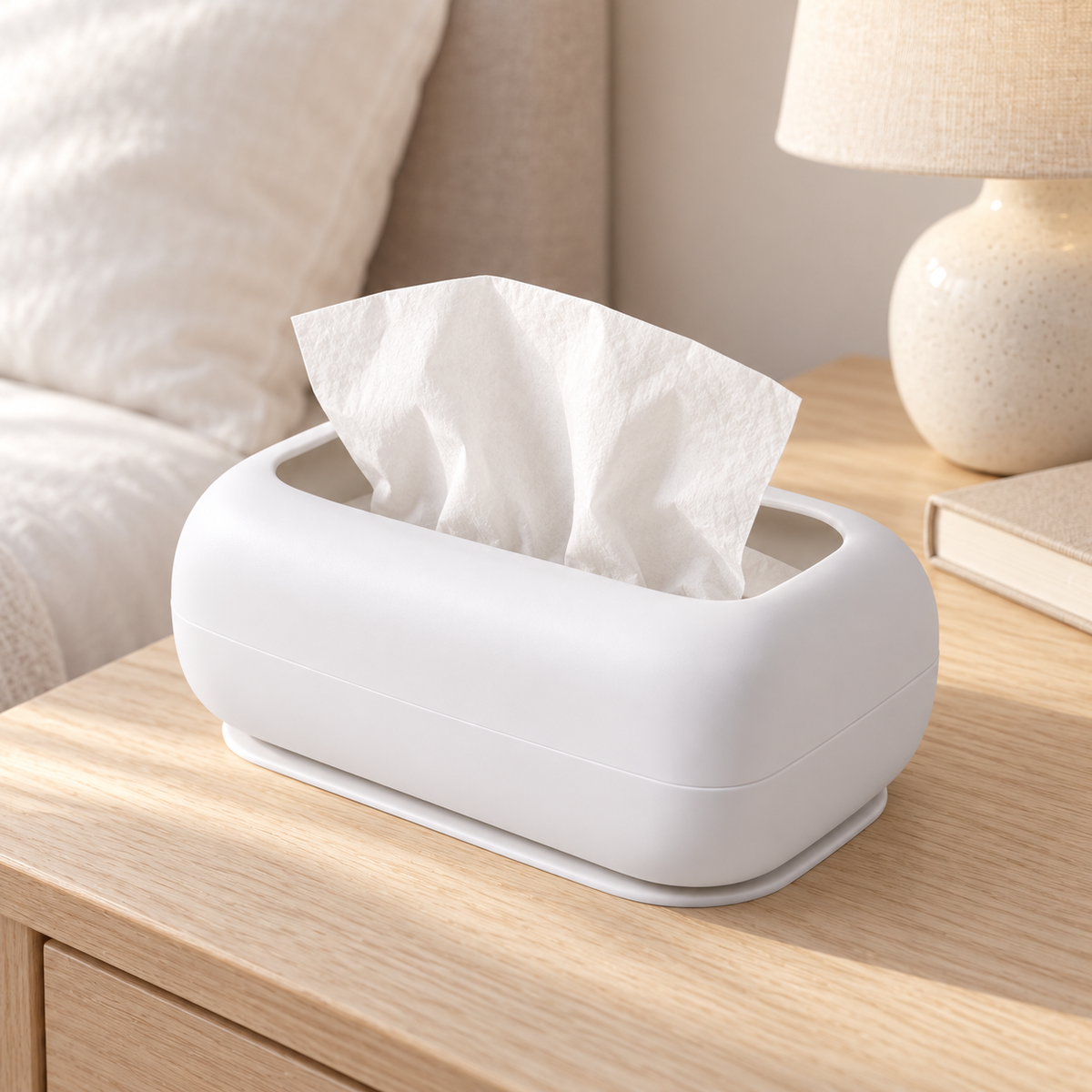Non-Slip Silicone Tissue Box Cover