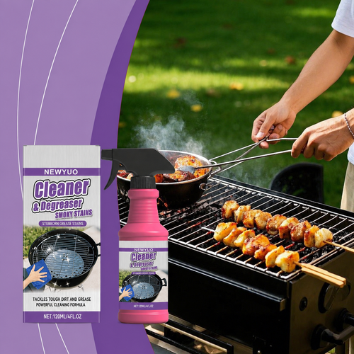 Powerful Grill Degreaser Spray for Tough Grease & Grime