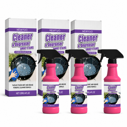 Powerful Grill Degreaser Spray for Tough Grease & Grime